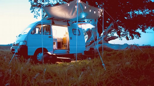 This Cute, Cozy Micro Camper Van Is One of the Tiniest Homes on Wheels You've Ever Seen