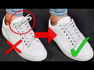 How to Hide Shoelaces