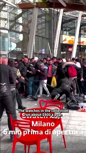 Chaos Erupts at Swatch Stores as Customers Line Up for Newest Collection