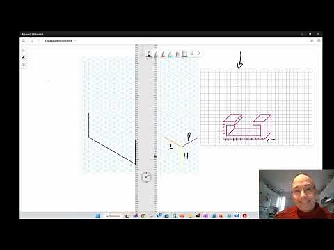 Comment dessiner une projection axonométrique?