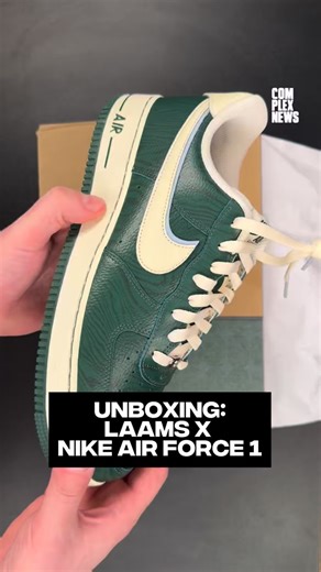 Complex Sneakers | LAAMS recently dropped their NYC-inspired Nike Air Force 1, here’s a detailed look at the new pair. Did you cop? 🗞️ | Instagram