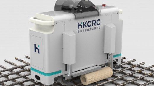 New rebar-tying robot could speed up construction, ease worker strain