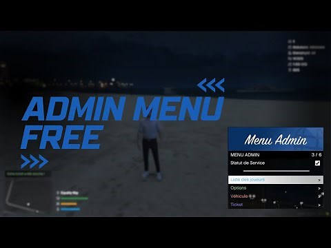 Admin Menu | FREE FiveM Script (0.00ms) RageUI