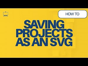 How to Save a Project as an SVG in Easel Software
