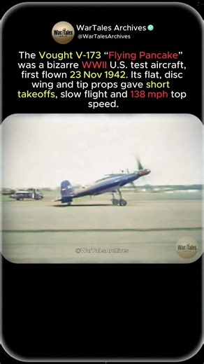 WWII’s UFO Plane: The Vought V‑173 “Flying Pancake”