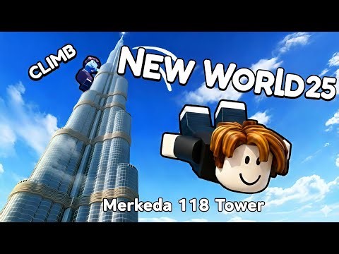 Climb and jump tower ( New World 25 )Merkeda 118 Tower!