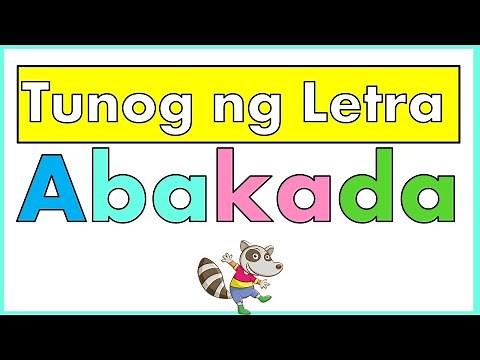 ABAKADA-Tagalog Reading Practice (Kinder, Grade 1 at 2)|| Tunog ng mga LETRA