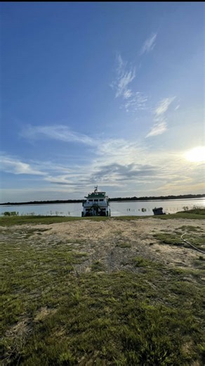 Imagina poder trabalhar com essa vista?! 😍🥹🤌 #SUS #MANAUS #AMAZONAS #EMBARCADA #UBSFLUVIAL