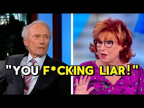 Clint Eastwood KICKED Off The View After Viral Clash With Joy Behar
