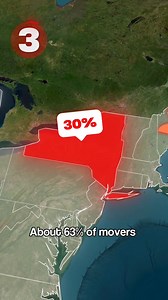 117K views · 804 reactions | U.S State People Regret Moving #geography #facts #america #DidYouKnow #usa #city #map | LifeMap Insights | Facebook