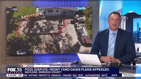 Seminole County allows controversial front-yard pool