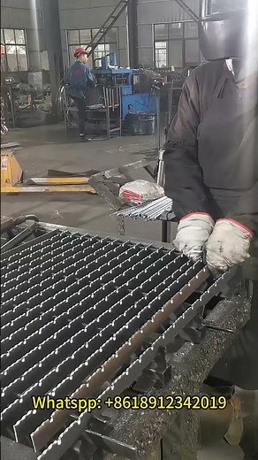 Inside the Factory: How Steel Grating Is Made | From Raw Steel to Anti-Slip Powerhouse #steelgrating