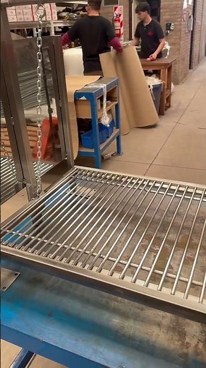Parrilla Acero inoxidable Modular C/Sistema de Elevación 🔥