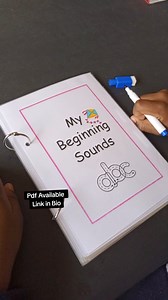 Introducing the My Beginning Sounds FlipBook, the ultimate tool to help your child embark on their reading and writing journey with confidence and excitement. This innovative flipbook is designed to make learning the foundational skill of beginning sounds engaging and interactive. All you have to do is laminate pages and get a reusable marker, your child can practice and master their letter sounds over and over again, reinforcing their understanding and boosting their progress. Easy-to-Use: The 