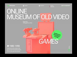 3D Animation for the Online Museum of Old Games