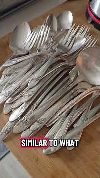 The Easiest Way to Clean Silverware
