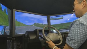 Driving simulator at the University of Windsor