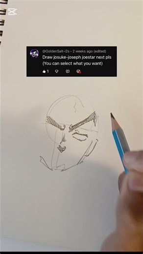 Drawing josuke joestar #jjba #coolvideo