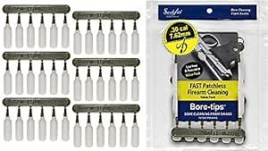 .22 Cal Bore Mop Gun Cleaning Brush for 22lr Rifle Pistol Handgun Cleaning (6 Pieces)