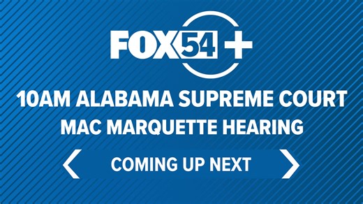 Coming up at 10AM: AL Supreme Court Mac Marquette hearing
