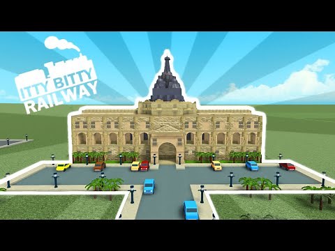 How To Build A Government Building In Itty Bitty Railway ROBLOX