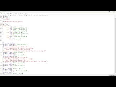 Simeon learning about python match case statement 2