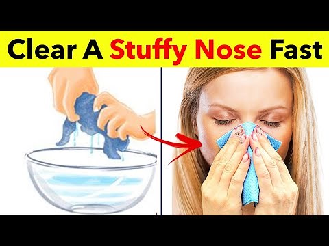 5 Simple Ways To Clear A Stuffy Nose Instantly - How to Get Rid of Nasal Congestion