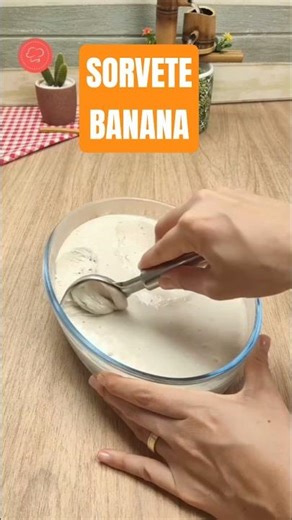 #sorvete #banana #receitas #dicasdesaúde #alimentação