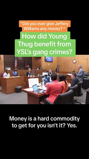 In the YSL RICO trial, Young Thug's lawyer Brian Steel asked YSL leader Trontavious