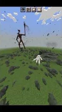 Cartoon cat vs Siren Head#minecraft