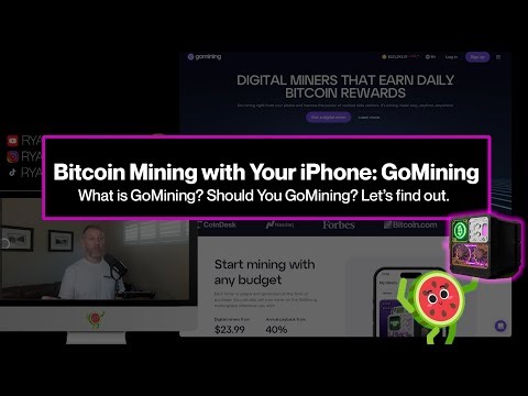 Bitcoin Mining with Your iPhone: GoMining