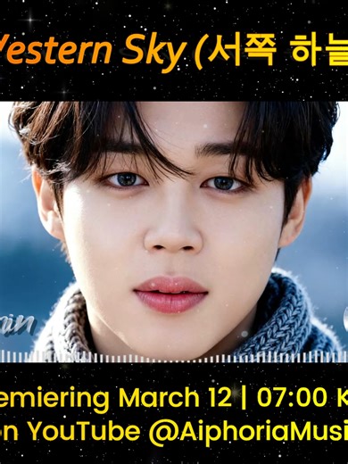 서쪽 하늘 (Western Sky) - Jimin의 감성 AI 커버