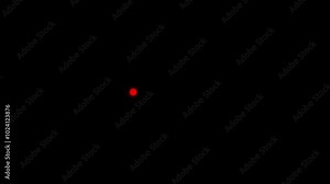 Loading indicated by dot. Loading dot icons animation. Typing loading dots icon concept on black background. Stock Video