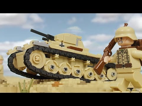 The Battle of El Alamein - WW2 stop motion