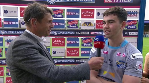 Jack Sinfield: Leeds Rhinos teenager and son of club great Kevin confesses to debut nerves