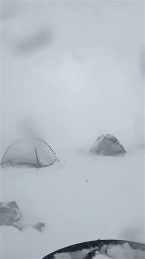 Everest Base Camp in Crisis — A Savage Snowstorm Hits!