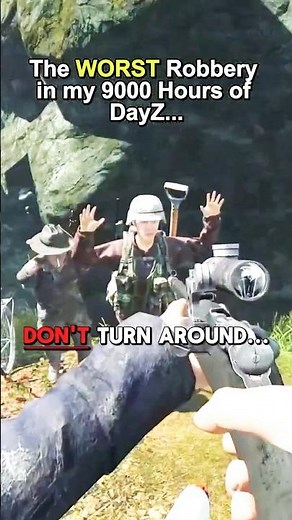 POV: DayZ's WORST Robbery Attempt... 🥀✅