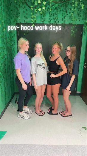 pov- hoco work days: stuco is clocked in