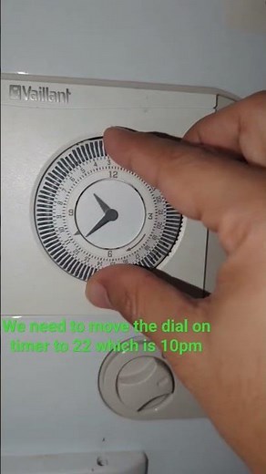 Central heating boiler auto timer adjustment when clocks go back. Ecotec boiler time switch