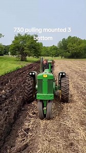 50K views · 1.8K reactions | Plowing with the 730 and a 3 bottom fully mounted plow #newgeneration #tractor #agriculture #farm #farmer #farmlife #ford #agriculturelife #harvest #harvesttime | Evnewhart Tractor | Facebook