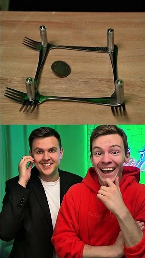 🌀Unbelievable Experiment with 4 Batteries and Forks – Try It Yourself!
