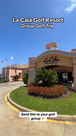 Comment “LA CALA” for full details 💬👇 Is this the BEST group golf resort in Europe? 😮⛳ Perfect for golf trips with friends… ✅ Buggies included ✅ 1 in 12 goes FREE 📍 La Cala Golf Resort #Golfers #GolfTrip #GolfLife | Your Golf Travel