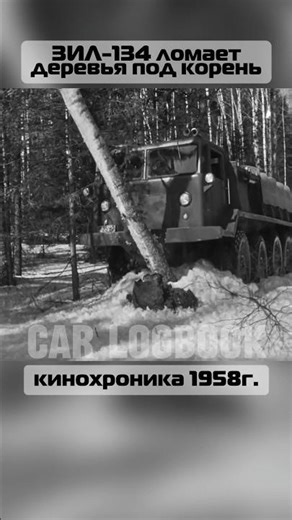 лесная проходимость 1958 год #carlogbook #shorts #automobile #history #offroad #история #авто #зил