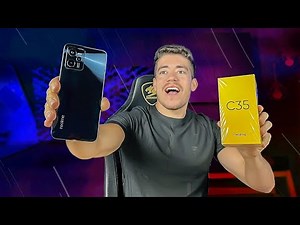 REALME C35 MUITO LINDO ESSE SMARTPHONE MAS... Unboxing e impressões!