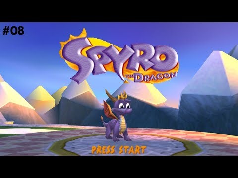 Let's Play Spyro The Dragon #08 Wild Flight, Epic Tree Tops, and Conquering Metalhead!"