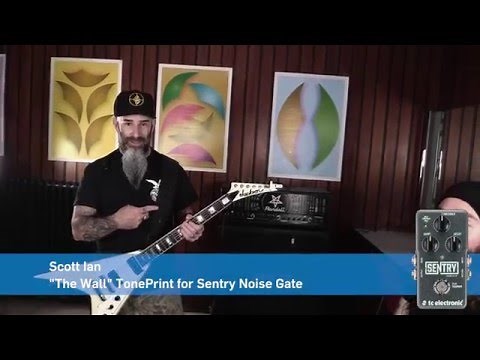 Scott Ian uses his "The Wall" TonePrint for Sentry Noise Gate