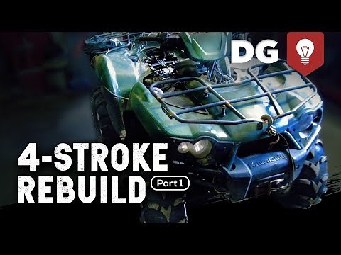 4-STROKE REBUILD: Kawasaki Brute Force (Part 1)
