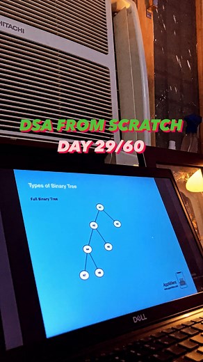 DS & ML ENTHUSIAST on Instagram: "📚 Day 29: DSA 60 Days Challenge Update Explored Tree Data Structure Learned to create Tree Nodes Covered Tree Traversal: Inorder, Preorder, Postorder, Level Order (BFS) Got the hang of Binary Tree Node Searching Figured out Binary Tree Insertion Diving deep into recursion with Striver’s YouTube playlist 🚀 Motivational Quote: “Every line of code is a step towards mastery. Keep coding and conquer the challenges!” Follow @datasciencexml ❤️ and also drop some tips