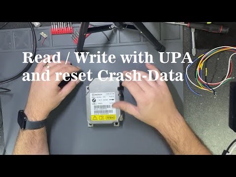 Airbag BMW - 65.776905491 68HC912B32 Reset Crash with UPA