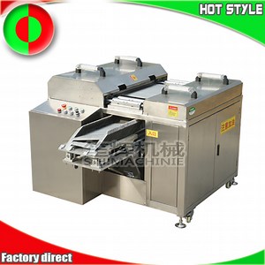 [Hot Item] Automatic Large Oblique Fish Fillet Machine Oblique Meat Cutting Equipment Beef Slicer